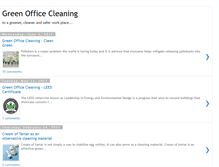 Tablet Screenshot of green-officecleaning.blogspot.com