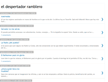 Tablet Screenshot of despiertaramblero.blogspot.com