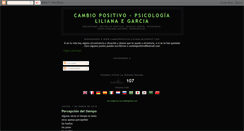 Desktop Screenshot of cambiopositivo-liliana.blogspot.com