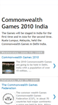 Mobile Screenshot of commonwealth-games-2010-india.blogspot.com