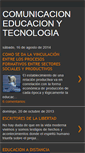 Mobile Screenshot of comunicacioneducacionytecnologia.blogspot.com
