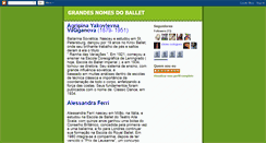 Desktop Screenshot of grandesnomesdoballet.blogspot.com