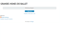 Tablet Screenshot of grandesnomesdoballet.blogspot.com