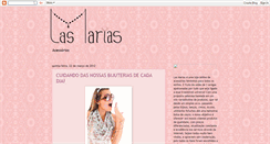 Desktop Screenshot of lasmariasacessorios.blogspot.com