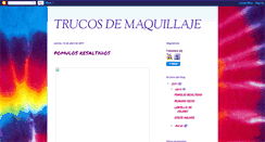 Desktop Screenshot of maquillajeliceo.blogspot.com