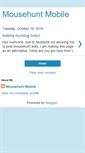 Mobile Screenshot of mousehuntmobile.blogspot.com