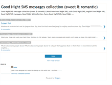 Tablet Screenshot of goodnightsms.blogspot.com
