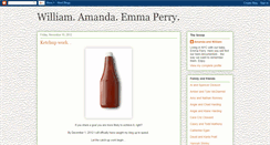 Desktop Screenshot of amandaandwilliamegan.blogspot.com