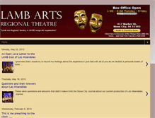 Tablet Screenshot of lambtheatre.blogspot.com