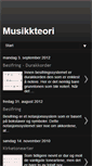 Mobile Screenshot of musikkteori.blogspot.com