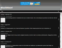 Tablet Screenshot of musikkteori.blogspot.com