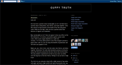 Desktop Screenshot of guppytruth.blogspot.com