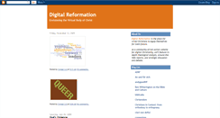 Desktop Screenshot of digitalreformation.blogspot.com