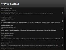 Tablet Screenshot of kyprepfootball.blogspot.com