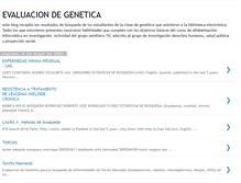 Tablet Screenshot of evaluaciondegenetica.blogspot.com