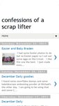 Mobile Screenshot of confessionsofascraplifter.blogspot.com