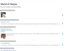 Tablet Screenshot of noojes.blogspot.com