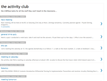 Tablet Screenshot of coepactivityclub.blogspot.com