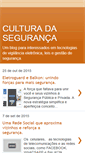 Mobile Screenshot of culturadaseguranca.blogspot.com