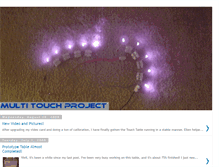 Tablet Screenshot of multitouchproject.blogspot.com