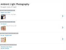 Tablet Screenshot of ambientlightphotography.blogspot.com