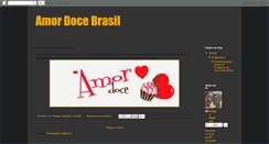 Desktop Screenshot of amordocebr.blogspot.com