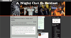 Desktop Screenshot of belfastnightlife.blogspot.com