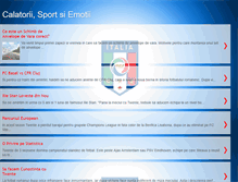 Tablet Screenshot of emozionecalcio.blogspot.com