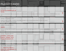 Tablet Screenshot of aifosolifilosofia.blogspot.com