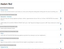 Tablet Screenshot of madam-red.blogspot.com