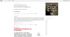 Desktop Screenshot of loquesobra.blogspot.com