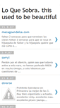 Mobile Screenshot of loquesobra.blogspot.com