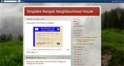 Desktop Screenshot of kinglakerangesneighbourhoodhouse.blogspot.com