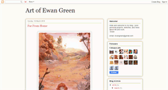 Desktop Screenshot of ewangreen.blogspot.com