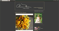 Desktop Screenshot of annamaraflowers.blogspot.com