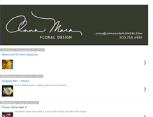 Tablet Screenshot of annamaraflowers.blogspot.com