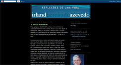 Desktop Screenshot of irlandpereiradeazevedo.blogspot.com