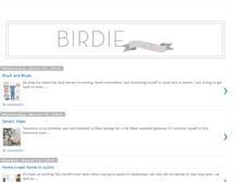 Tablet Screenshot of birdietobe.blogspot.com