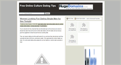 Desktop Screenshot of culturedating.blogspot.com