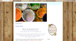 Desktop Screenshot of amourdescrap.blogspot.com