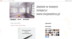 Desktop Screenshot of mojesedno.blogspot.com