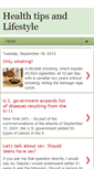 Mobile Screenshot of healthtipsandlifestyle.blogspot.com