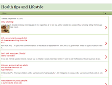 Tablet Screenshot of healthtipsandlifestyle.blogspot.com