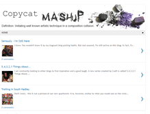 Tablet Screenshot of copycatmashup.blogspot.com