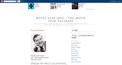 Desktop Screenshot of moviestarinfo.blogspot.com