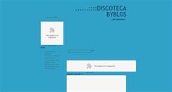 Desktop Screenshot of discotecabyblos.blogspot.com