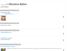 Tablet Screenshot of discotecabyblos.blogspot.com