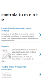 Mobile Screenshot of controla-tu-mente.blogspot.com