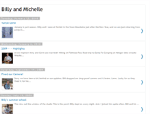 Tablet Screenshot of billyandmichelle.blogspot.com
