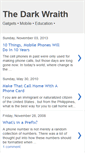 Mobile Screenshot of dark-wraith.blogspot.com